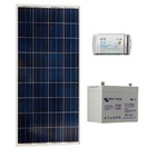 Kit Photovoltaique 90 Wc cablé - 12V