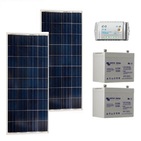 Kit Photovoltaique SITE ISOLE 180Wc MONOcristallin - 12V