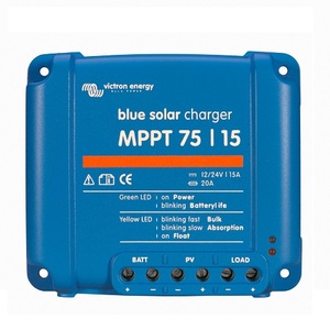 Régulateur solaire 15A 12/24V BlueSolar MPPT 75/15 VICTRON