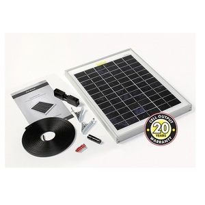 Panneau photovoltaïque monocristallin 5Wc avec câble et connecteurs STP005