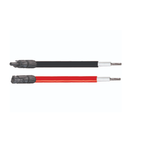 2 X 5 M cables solaires 6 mm2 rouge et noir