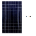Lot de 10 Panneaux Photovoltaïques SHARP 415 Wc Monocristallins