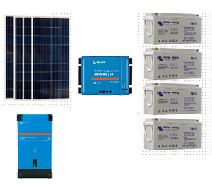 Kit panneau solaire 130 Watts haute performance MONOCRISTALLIN